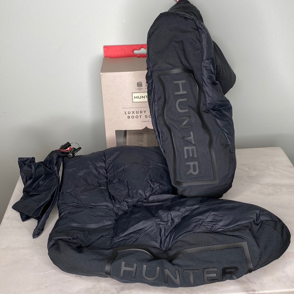 HUNTER Luxury Down Filled Rain Boot Ankle Socks